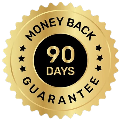 90-day money-back guarantee
