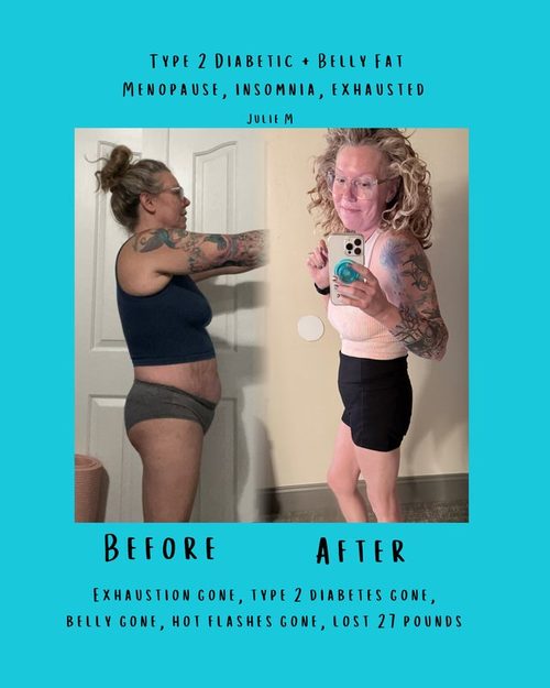Customer before and after result