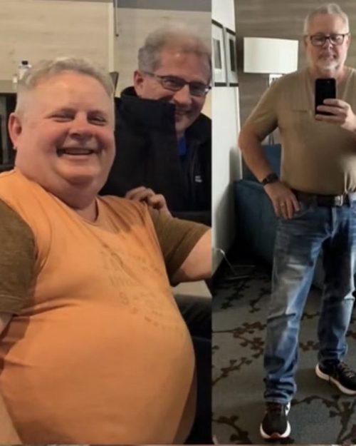 Customer before and after result